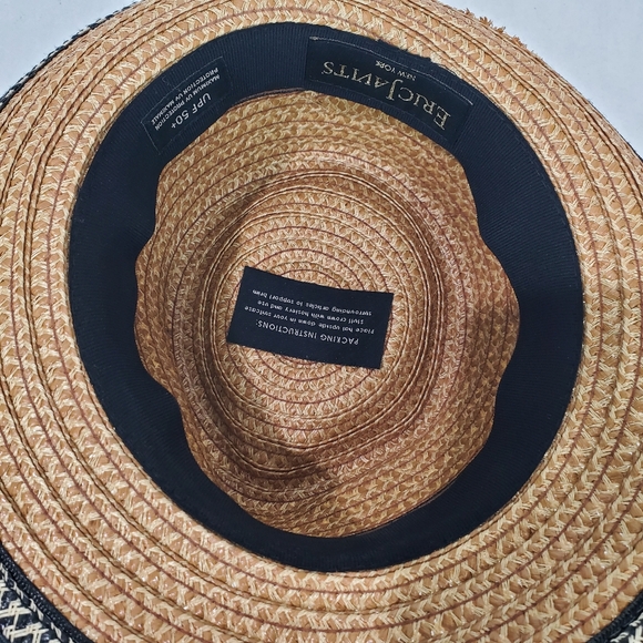 Eric Javits Squishee Straw Fedora - Picture 11 of 16